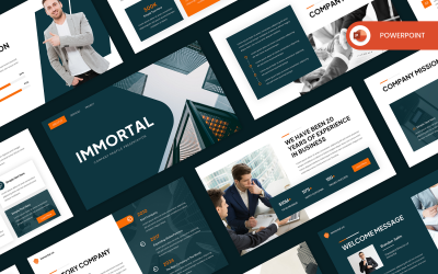 Immortale - Profilo aziendale PowerPoint