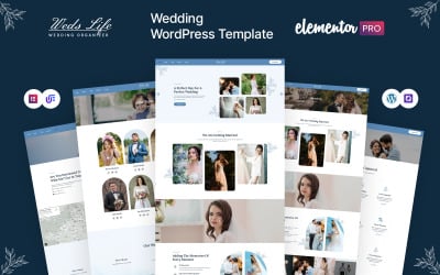 Wedslife — тема WordPress для свадебной студии и свадебного планировщика