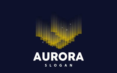Aurora Luce Onda Cielo Visualizza LogoV23