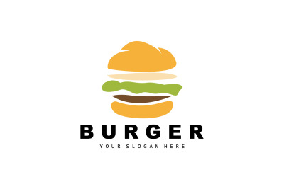 Burger Logo Fast Food TasarımıV4