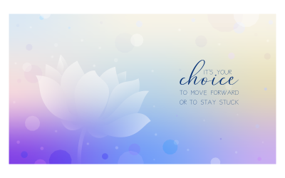 Inspirational Backgrounds 14400x8100px With Lotus And Quote About Choice