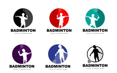 Badminton Logo Badminton Racket Design SportV2