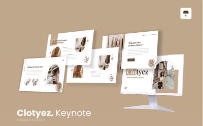 Clotyez - Modello di keynote di moda