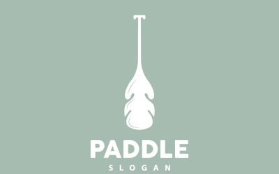 Paddle Logo Boat Design Vector Illustration DesignV4