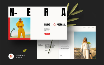 Шаблон пропозиції бренду Nera