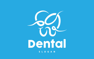 Logo de dent Santé dentaire Vector CareV18
