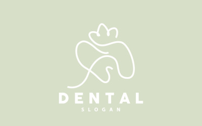 Logo del dente Dental Health Vector CareV5