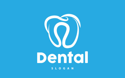 Logotipo del diente Salud dental Vector CareV19