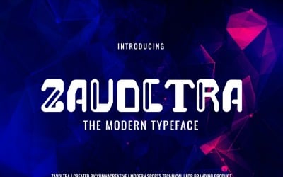Zavoltra - Modern Typeface