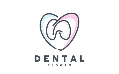 Зуб логотип Dental Health Vector CareV9