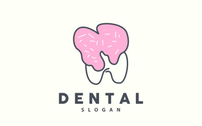 Зубний логотип Dental Health Vector CareV3Tooth logo Dental Health Vector Care