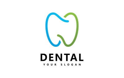 Icône de logo dentaire Design Vector V2