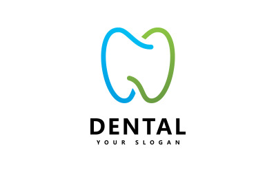 Ikona logo dentystycznego Design Vector V2