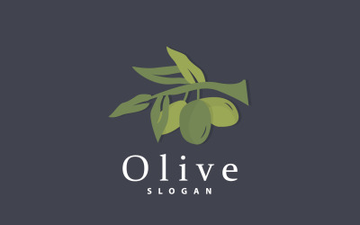 Olive Oil Logo Olive Leaf PlantV8