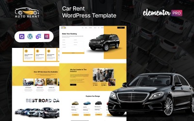Autoreant – багатоцільова тема WordPress для оренди автомобілів і автодилера