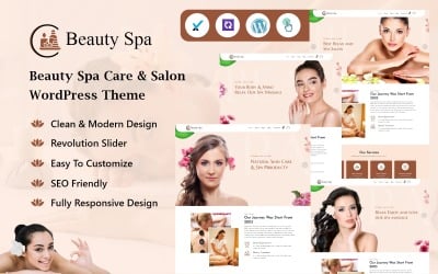 Beauty Spa Care &amp;amp; Salon WordPress Theme