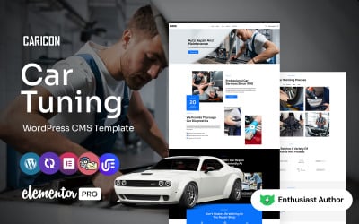 Caricon - Auto Tuning Multipurpose WordPress Elementor Theme