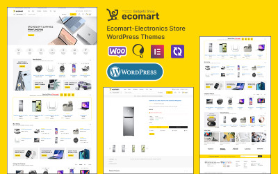 EcoMart - Elektronik ve akıllı cihazlar için özel WooCommerce Teması