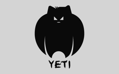 Progettazione del modello logo Yeti