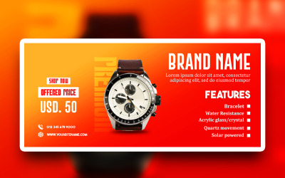 Design psd per banner pubblicitari Premium di Smart Gadget