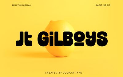 Джей Гилбойс | Отображаемый шрифт
