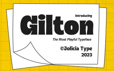 Gilton | Lettertypefamilie weergeven
