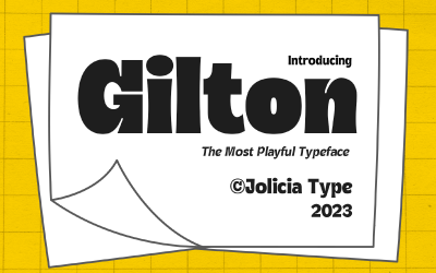 Gilton | Visa teckensnittsfamilj