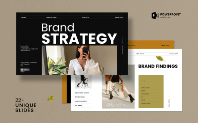 Plantilla de presentación de estrategia de marca_