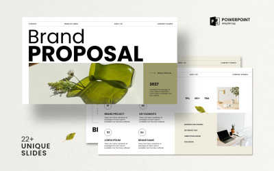 Presentatiesjabloon voor merkvoorstellen__