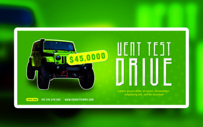 PSD Premium Design di banner pubblicitari