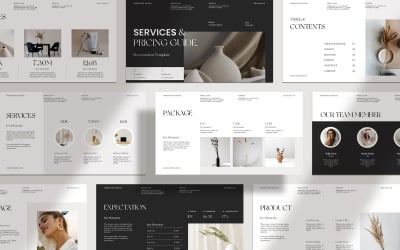 Services &amp;amp; Pricing Guide Presentation Template