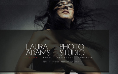 Photographer Portfolio Photo Gallery Template