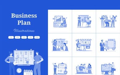 M725_ Business Plan Illustration Pack