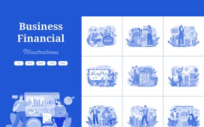 M700_ Financial Illustration Pack