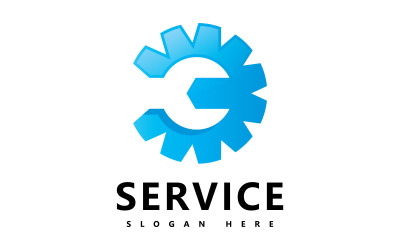 Outil Vector logo icône design illustration V8