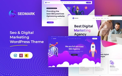 Seomark - Motyw WordPress dla agencji SEO i marketingu cyfrowego