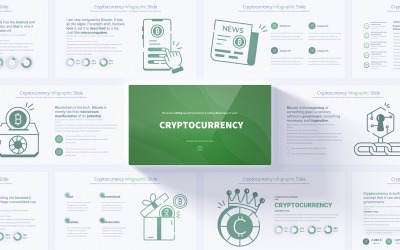 Diapositive di presentazione PowerPoint sulla criptovaluta