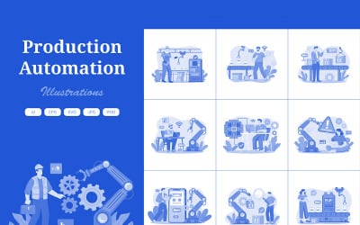 M684_Production Automation Illustration Pack