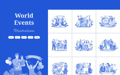 M697_ World Events Illustration Pack
