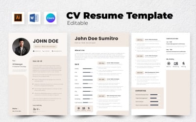 CV / CV Webontwikkelaar V3
