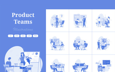 M679_ Product Teams Ilustrační balíček 1