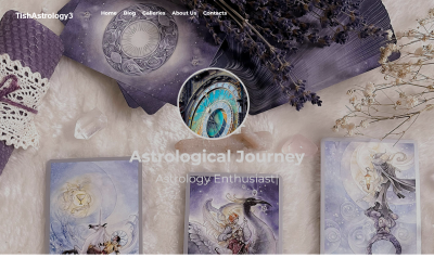 TishAstrology3 - Motyw WordPress o astrologii