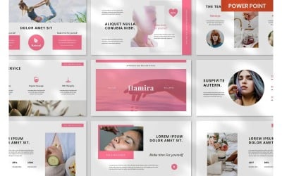 Hamira Spa &amp;amp; Wellness PowerPoint Presentation Templates