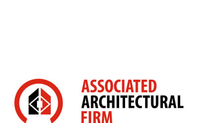 Logotipo de arquitetura simples para arquiteto