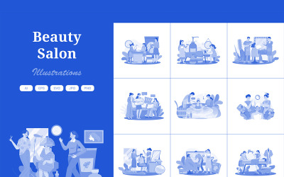 M637_ Salon krásy Ilustrační balíček 1