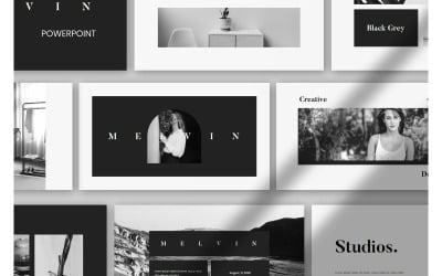 Melvin PowerPoint 演示模板