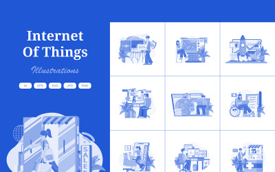 M590_ Internet Of Things Illustration Pack 1