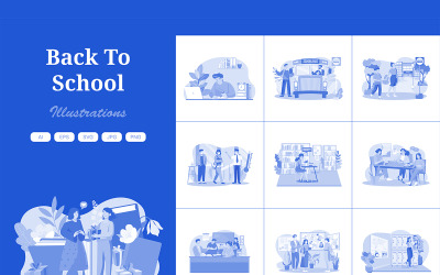 M596_ Pacchetto illustrazioni Ritorno a scuola 4