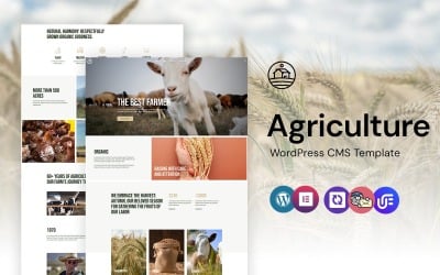 Agrior — тема WordPress для сельского хозяйства и сельского хозяйства Elementor