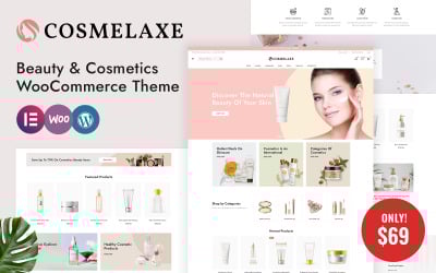 Cosmelaxe - Beauty and Cosmetics Store WooCommerce Theme